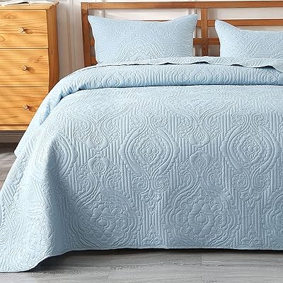 Anjoos Queen Size Light Light bed cover with microfiber patterns bed skirt.. Shop smarter with DIAYTAR NIGERIA's vast product range and budget-friendly delivery within the week.