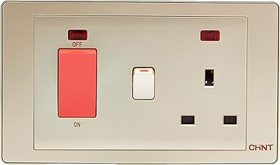 Chint 45a DP bipolar switch with neon and 1 taken to.. Discover the convenience of DIAYTAR NIGERIA's vast e-commerce platform with delivery in just 5-8 days.