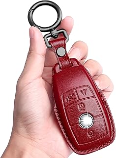 Mercedes benz car keyboard cover in real leather with two agents keychain.. DIAYTAR NIGERIA: Where every Nigerian finds affordable products delivered within the week.
