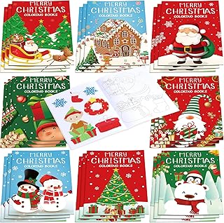 Christmas coloring books and children's party gifts 24 pieces.. Shop with purpose at DIAYTAR NIGERIA and receive products at unbeatable prices within the week.