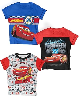 CARS LIGHTNING McQueen graphics t-shirt (3) children's clothing for babies.. Experience the future of shopping with DIAYTAR NIGERIA's extensive selection delivered in just 5-8 days.
