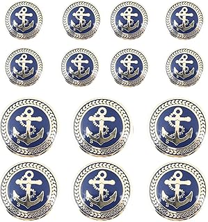 Set of nautical or nautical or anchor - for blazer, sports coat, uniform, jacket.. Experience the power of choice with DIAYTAR NIGERIA's vast catalog and affordable 5-8 day delivery.