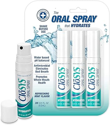 Oral spray closys, 0.31 ounce (3 units), mint, sugar -free, balanced pH, fights bad breath.. DIAYTAR NIGERIA: Connecting Nigerians with their needs through affordable prices and 5-8 day shipping.