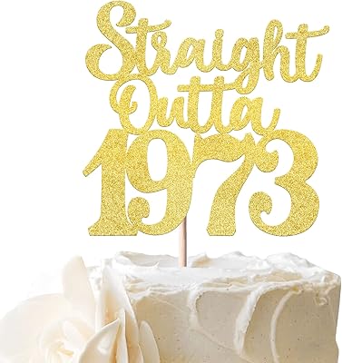 1 pack of cake decorations for 50th anniversary straight out of 1972 Happy 50th Awesome since 1972 Cake Picks 50 pieces golden decorations for 50th anniversary party.. Shop confidently with Nigeria's most trusted e-commerce platform, offering swift and affordable delivery.