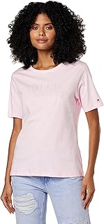 Classical cutting t-shirt for women with imbc-n printed text and flag, ybr, xl.. DIAYTAR NIGERIA: Where shopping dreams come true with budget-friendly prices and nationwide shipping.