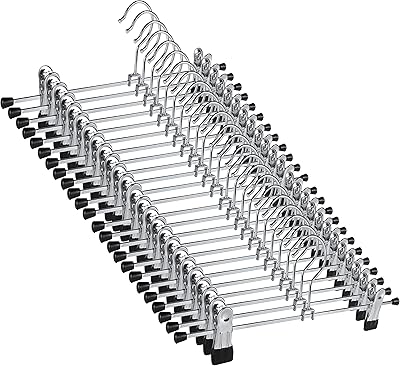 Package of 50 hangers for skirts with clips pants for women pants.. Discover the perfect balance of selection and value with DIAYTAR NIGERIA's nationwide e-commerce platform.