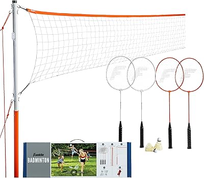 Badminton set Franklin Sports Backyard + equipment set of equipment.. DIAYTAR NIGERIA: Where every click leads to affordable purchases delivered promptly to your door.