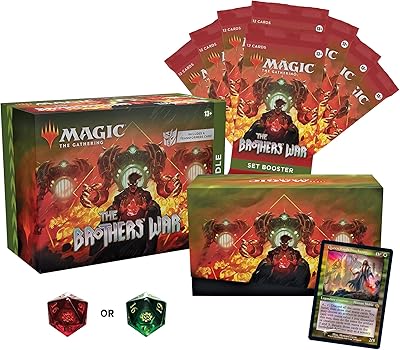 Magic: the gathering the brothers war pack | carte transformers, 8 boosters et accessoires.. DIAYTAR NIGERIA: Making online shopping accessible with affordable prices and nationwide delivery service.