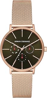 Quartz watch for women Armani Exchange, chronograph display and stainless steel bracelet, AX5555, bracelet.. Don’t wait weeks — DIAYTAR Nigeria delivers your order in just a few days.