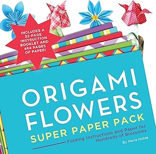 Origami Super Papiers Flower Papier: folding and paper instructions for hundreds of flowers.. DIAYTAR Nigeria: Great value, fast delivery, and endless options.