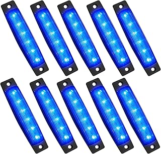 LED LED lights for exterior car, bold, waterproof, WRANGLER, WRANGLER, TRUCK, CAMION, UTV, STO, SNOTE, 10 rooms (blue).. Your complete shopping solution, DIAYTAR NIGERIA offers extensive variety with budget-friendly delivery.