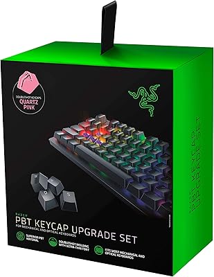 RAZER improved PBT buttons for mechanical and optical keyboards: compatible with standard 104/105 US and UK - Rose Quartz arrangements.. Great products, lower prices, fast delivery — DIAYTAR Nigeria has it all.
