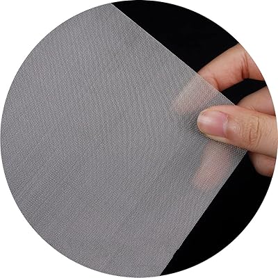 Survey woven in stainless steel 304, 10 stitches, 20 stitches, 40 stitches, 80 stitches for closet, brick, window, vent sold per meter (color: silver - 80 stitches, size: 1 x 3 m).. Fast delivery is our promise — DIAYTAR Nigeria keeps it real.