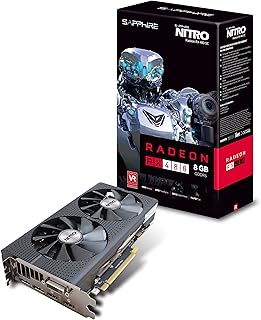 Zafir graphics card Radeon Nitro RX 480 8 GB GDDR5 Double HDMI/DVI-D/Dual OC Displayport with basket background (UEFI) PCI-E 11260-20-20G.. Browse, shop, and receive — DIAYTAR Nigeria keeps it simple.