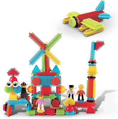 Set of Picasso Tales construction blocks of 116 pieces with book of ideas.. Experience budget-friendly shopping at DIAYTAR NIGERIA, Nigeria's premier online marketplace with quick delivery.