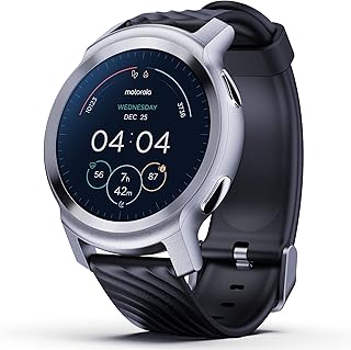 Smart watch Motorola Moto Watch 100 - 42 mm intelligent watch with GPS for men and women, battery up to 14 days, heart rate 24 hours a day, 7 days a week, SPO2, 5atm water resistant, AOD, Android and iOS compatible - Glacier silver.. Discover the perfect shopping balance at DIAYTAR NIGERIA with competitive prices and prompt delivery.