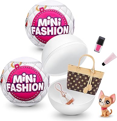 5 Zuru Surprise Mini Fashion Mystery Brand exclusive to Amazon (Lot 2), Multicolore (77246).. DIAYTAR NIGERIA delivers value, variety, and convenience with our nationwide 5-8 day shipping.