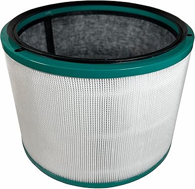 Replacement air purifier with 360 -degree dyson 360 -degree glass filter (HP01, HP02, DP01) 1 piece (1), silver/green.. DIAYTAR NIGERIA transforms online retail with our affordable platform and dependable shipping service.