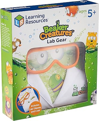 Learning Resources Baker Creators Lab Kit - 2 pieces, coat and children's glasses 5 years old and over, scientific exploration toys, STEM toys for children.. DIAYTAR NIGERIA: Your affordable shopping destination with thousands of products delivered in days.