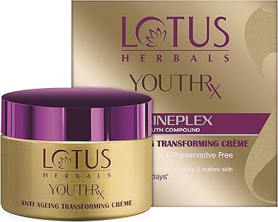 Lotus herbals 50g transforming anti-aging cream.. Enjoy stress-free shopping with affordable prices on DIAYTAR Nigeria.
