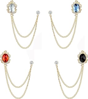 Reverse spike for men, collar pins, badge chains, tie pins for shirt, costume accessories for women and men (4 rooms), 4, allied steel.. From essentials to electronics, DIAYTAR Nigeria ships your order in no time.