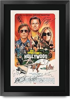 HWC Trading A3 FR Once Upon a Time in Hollywood the Cast Brad Pitt Leonardo Dicaprio Gifts Poster Printed Signed with Autograph Photo For Fans of Film Souvenirs - A3 Box.. Experience hassle-free shopping with DIAYTAR NIGERIA's user-friendly platform and prompt delivery service.
