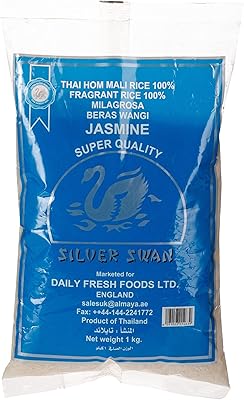 Perfume with jasmine rice scent, Silver Swan, 1 kg.. No stress, no delays — DIAYTAR Nigeria is your trusted shopping partner.