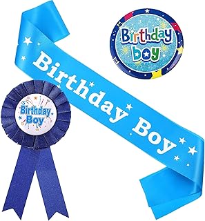 The set of birthday decorations for Making Tech includes a 3D birthday badge for boys, a ribbon badge for the birthday price and a blue belt for children, party supplies for boys.. Shop like never before with DIAYTAR NIGERIA's comprehensive marketplace and budget-friendly shipping.