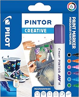 Pilot Set of permanent multi-surface markers Pentaur Fabric drying.. Order today, receive in days — DIAYTAR Nigeria makes it possible.