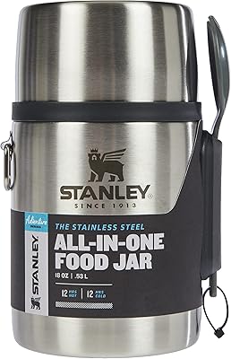 Stanley Adventure isothermal container, 18 oz, multi-use, standard size, silver.. Shop across categories at DIAYTAR NIGERIA with the confidence of affordable prices and delivery within 8 days.
