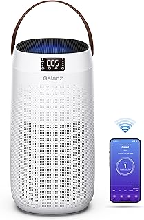 Air Galanz Pro, Intelligent WiFi, Automatic Air Quality WiFi, HPA H13 Filter True with 3 steps for large 875 square feet, 99.99 % of particles, allergies to domestic animals, mold, smoke, white.. Looking for great deals without compromising on quality? DIAYTAR Nigeria brings you thousands of top products at affordable rates, delivered straight to your doorstep.