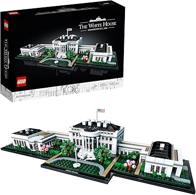 LEGO Advanced 21054 White House construction toy with architectural design, adapted to children aged 10 and over and adults, model to collect (1483 pieces).. Shop from our extensive catalog at DIAYTAR NIGERIA and enjoy doorstep delivery in just 5-8 days.