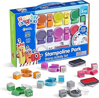 Learning Resources Stampin 'Garden Set of activities, multicolored, colored blocks, washable inks, arts and manual work, 32 pieces, 3 years and over, gift for boys or girls, size L per blue number.. Explore fashion, tech, home goods, and more on DIAYTAR Nigeria — always affordable, always fast.