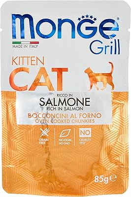 Monji Grill Kit Food for kitten enriched with salmon, 85 grams.. Discover endless possibilities with DIAYTAR NIGERIA's vast e-commerce selection and budget-friendly delivery.