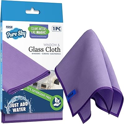 Cleaning rag for Pure -Sky windows - just add water, no necessary detergent - Polishing towel for Magic ultra microfiber windows without traces - for windows, glass, mirror and screen - leaves no wiping brand.. DIAYTAR NIGERIA: Connecting Nigerians with affordable products through our expansive e-commerce platform.
