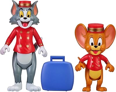 Lot de 2 tom & jerry : bellhops hotel, multicolore (14463).. DIAYTAR NIGERIA: Where shopping meets satisfaction with affordable prices and reliable 5-8 day shipping.