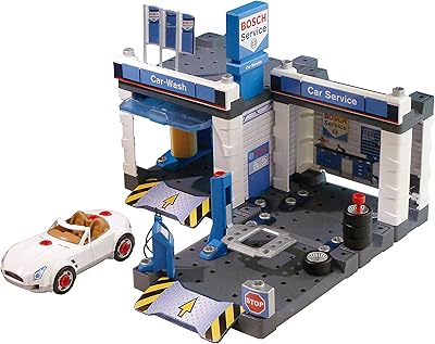 Theo Clean Car Service Station Bosch 8647 | With washing machine and car cleaning service | Includes automotive disassembly | Children's game from 3 years old.. Your ultimate shopping destination, DIAYTAR NIGERIA combines extensive selection with affordable shipping.