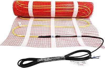 Electric heated carpet on the floor Hyatite 200 watts per square meter of warmat.. Why pay more? DIAYTAR Nigeria gives you the best for less.