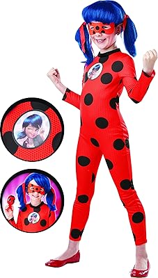 Official luxury disguise and mask for Miraculous Ladybug Eyes from Rubie's, superhero, size for children from 9 to 10 years old.. DIAYTAR NIGERIA makes quality accessible with low prices and reliable 5-8 day nationwide delivery.