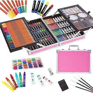 Beauty luxury art set 200 pieces 2 supplies for children for drawing and.. Order today, receive in days — DIAYTAR Nigeria makes it possible.
