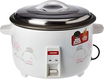 Nikai rice cooker 5.6 L- [NR677N].. From big brands to everyday basics — DIAYTAR Nigeria has you covered.
