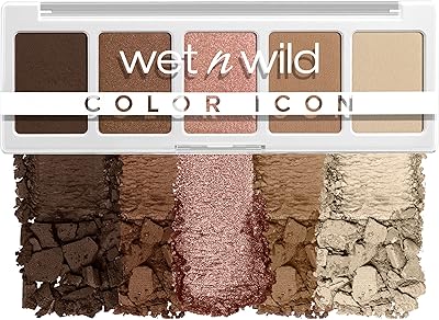 Pallet of 5 eyeshadows Wet N Wild Color, 5 rich colors for everyday makeup, long -term and super easy -to -blur formula, in slow steps.. DIAYTAR NIGERIA transforms dreams into deliveries with our affordable prices and reliable shipping.