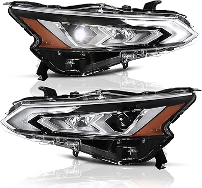 LED GINVVOL LED headlights compatible with Nissan Altima 2019-2022 for driver and passenger side.. Shop the smart way with DIAYTAR NIGERIA's extensive selection and budget-friendly nationwide delivery.