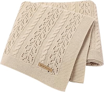 Baby cotton blankets Laucol neutral cotton, prenatal celebration covers, swaddling cover for newborn, child's bedroom decoration, size 40 x 30 inches.. Experience the simplicity of DIAYTAR NIGERIA's extensive marketplace with delivery within 8 days.