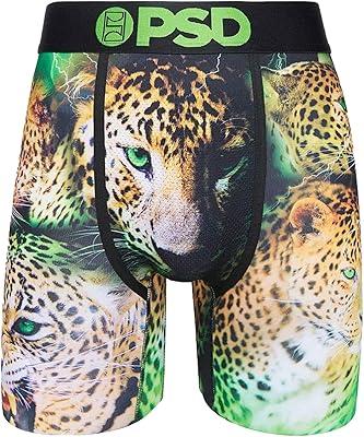 Large -strip expandable underwear for men - animal motif, black/multicolored.. DIAYTAR NIGERIA delivers more than products - we deliver affordable shopping satisfaction nationwide.