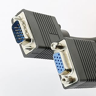 Extension cable for VGA Rainocables® computer monitor, 15 male pins to SVGA female, (10 meters).. DIAYTAR NIGERIA: Putting quality products within reach of every Nigerian through our affordable marketplace.