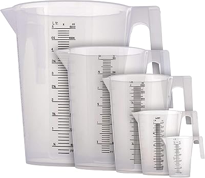 Plastic set of 5 parts of measurement and graduated TCP graduate.. Discover thousands of products on DIAYTAR Nigeria with delivery between 5 to 8 days across the country.