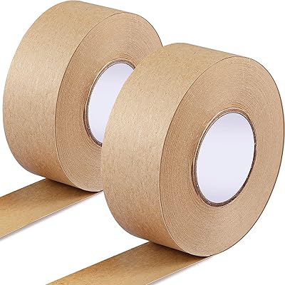 Kraft paper ribbon coated with water, 38 mm wide x 50 meters in length (batch of 2).. You shop, we deliver — quick and easy with DIAYTAR Nigeria.