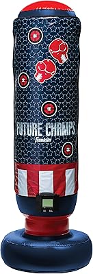 Electronic Sportskids Franklin Electronic Bags, Kickboxing and MMA inflatable game + Boxing bag - Youth and toddler's game equipment - 60 "x 22".. DIAYTAR NIGERIA brings affordable shopping to every Nigerian home with delivery in just 5-8 days.