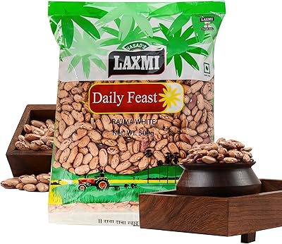 Laxmi Daily Feast Rajma Chitra or Red Bean | Source of magnesium, zinc, potassium and calcium | 500 GM package.. Shop with purpose at DIAYTAR NIGERIA and receive quality products at budget rates within 8 days.